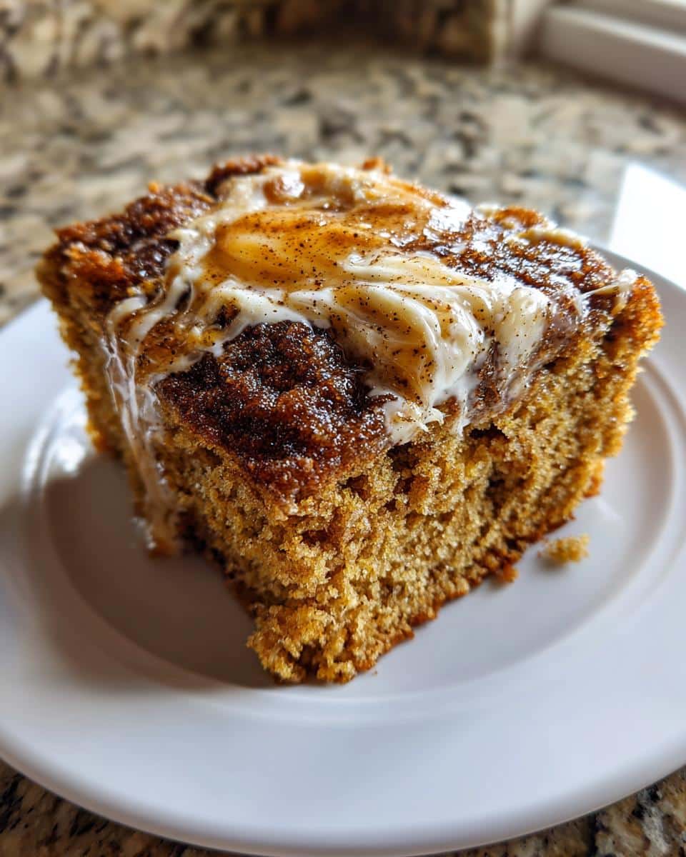 Pumpkin Spice Coffee Cake with Cinnamon Honey Butter - detail 3