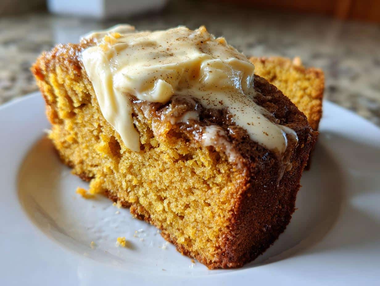Irresistible Pumpkin Spice Coffee Cake with Cinnamon Honey Butter Recipe