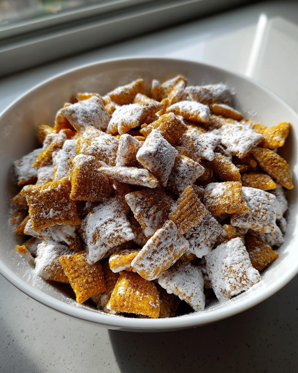 Pumpkin Spice Puppy Chow - detail 2