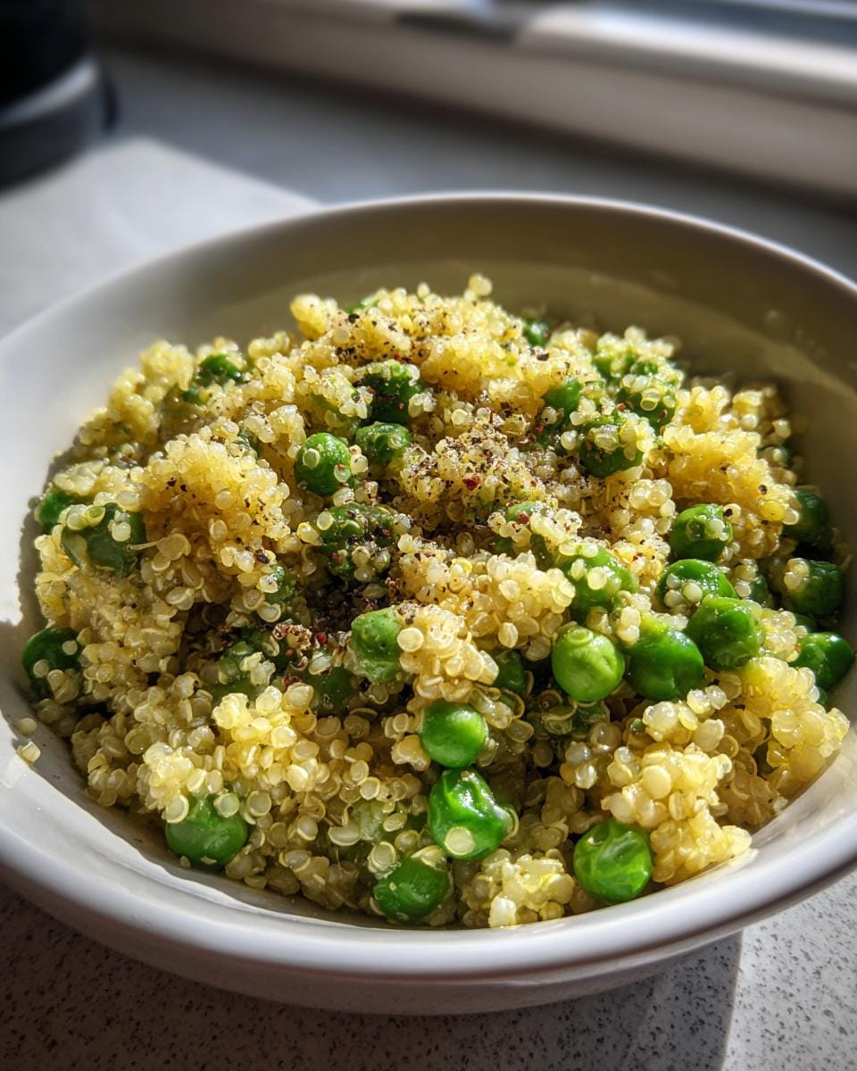 Quinoa-Millet Peas Meal. - detail 1