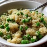 Quinoa-Millet Peas Meal.
