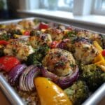 Sheet Pan Lemon Herb Chicken and Veggies