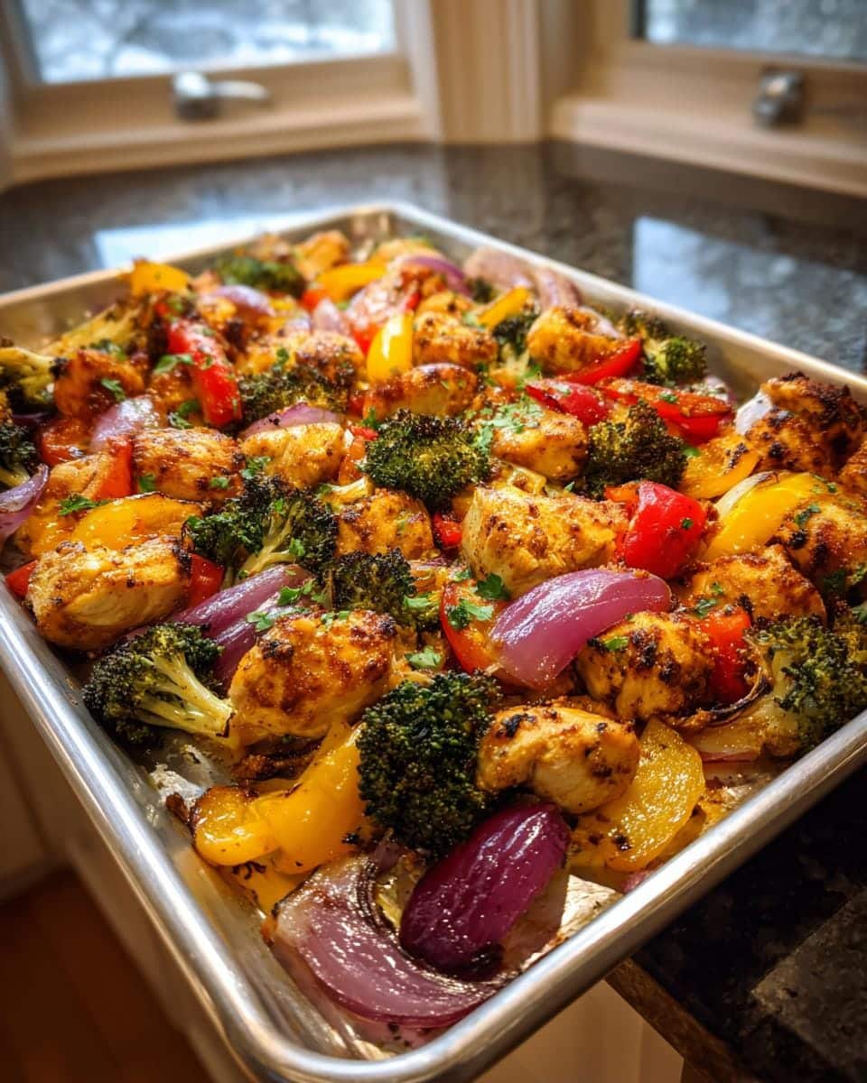 Sheet Pan Lemon Herb Chicken and Veggies - detail 3