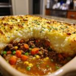 Shepherd's Pie with Garlic Mashed Potato Topping