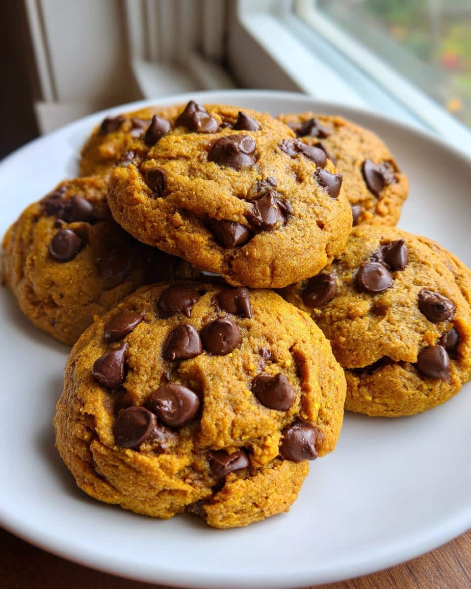 Soft Pumpkin Chocolate Chip Cookies - detail 2