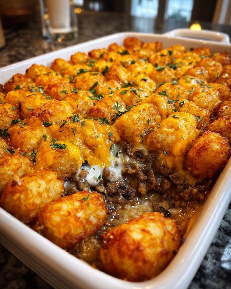 Tater Tot Casserole. - detail 1
