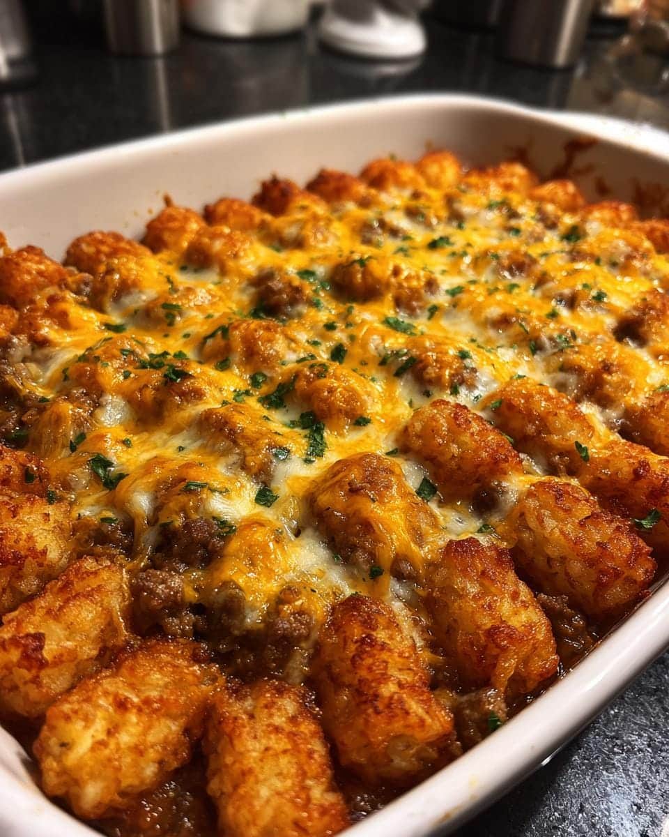 Tater Tot Casserole. - detail 3