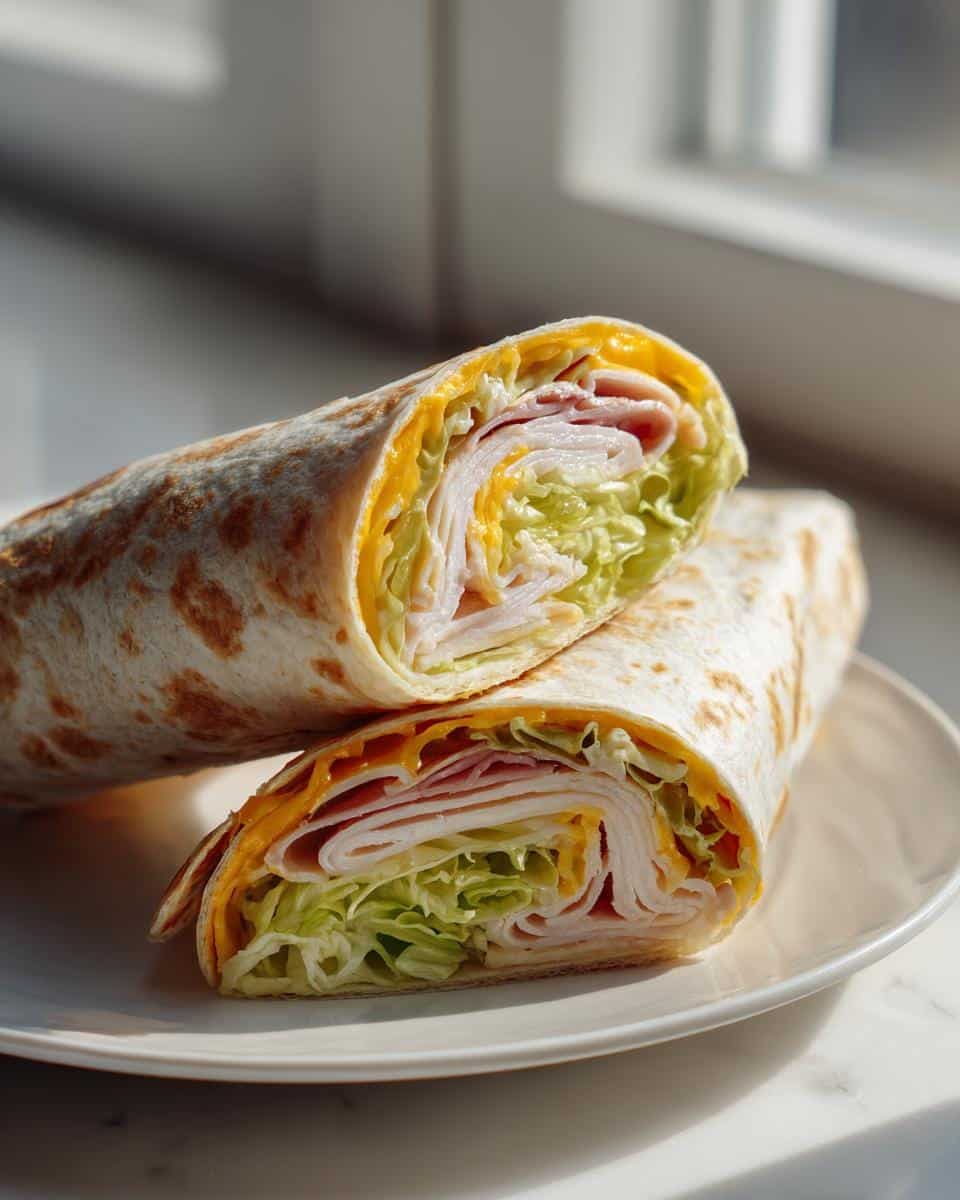 Turkey Cheese Wraps. - detail 1