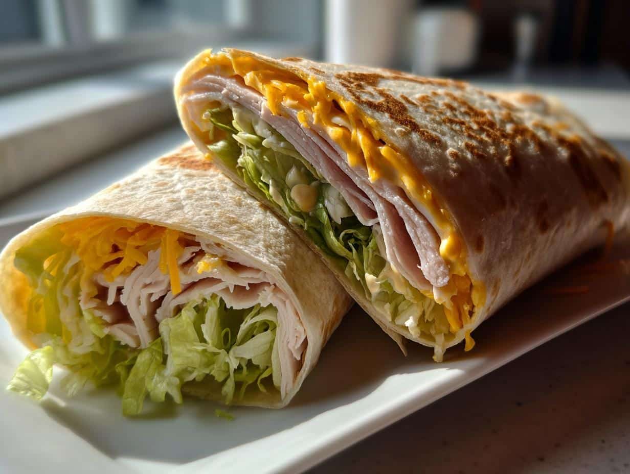 5-Minute Turkey Cheese Wraps That Never Disappoint