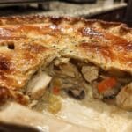 Turkey and Mushroom Pot Pie.