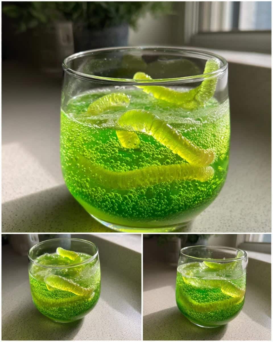 Witch's Brew Green Punch - detail 2