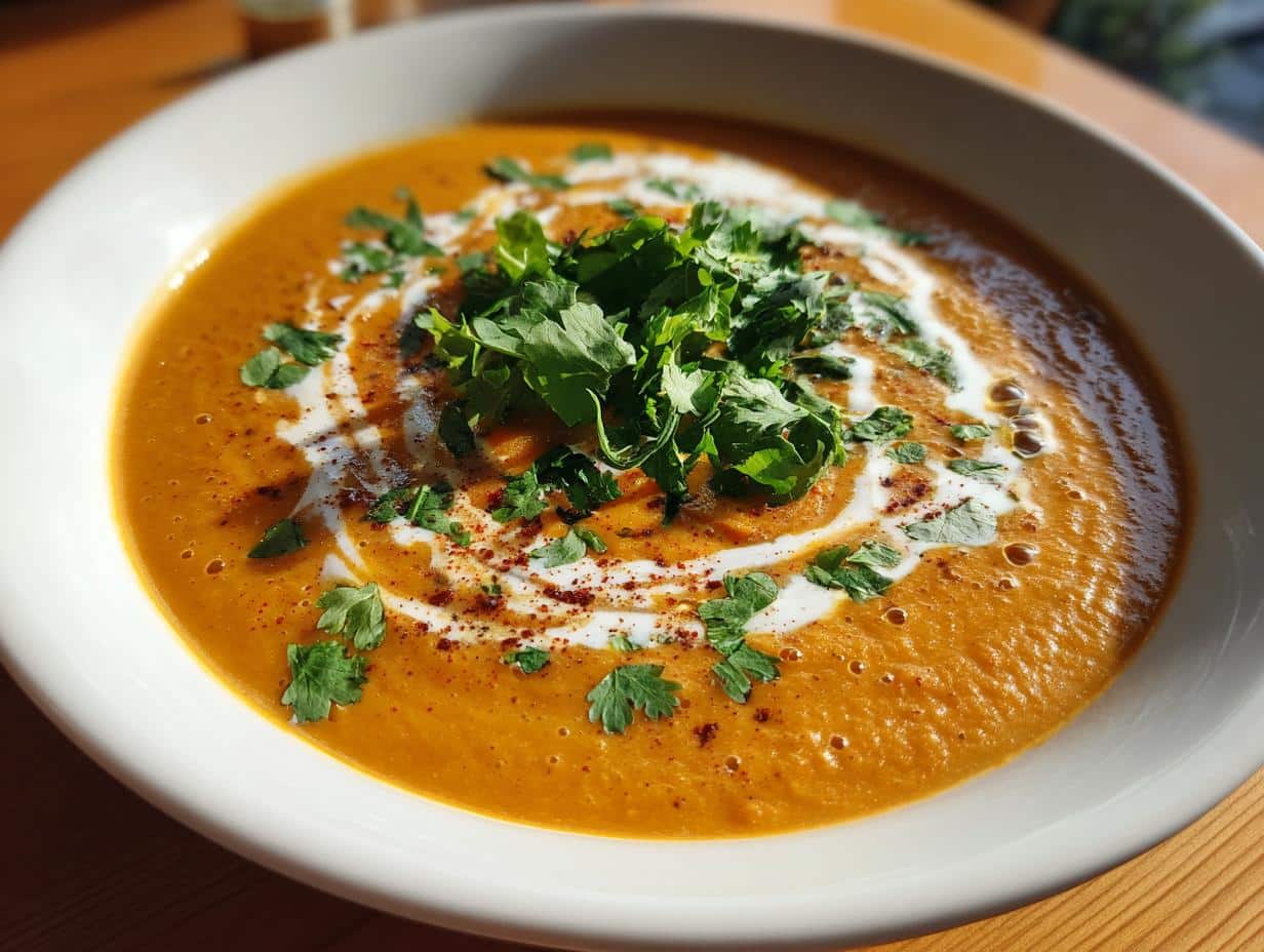 Creamy 30-Minute African Sweet Potato Soup Recipe