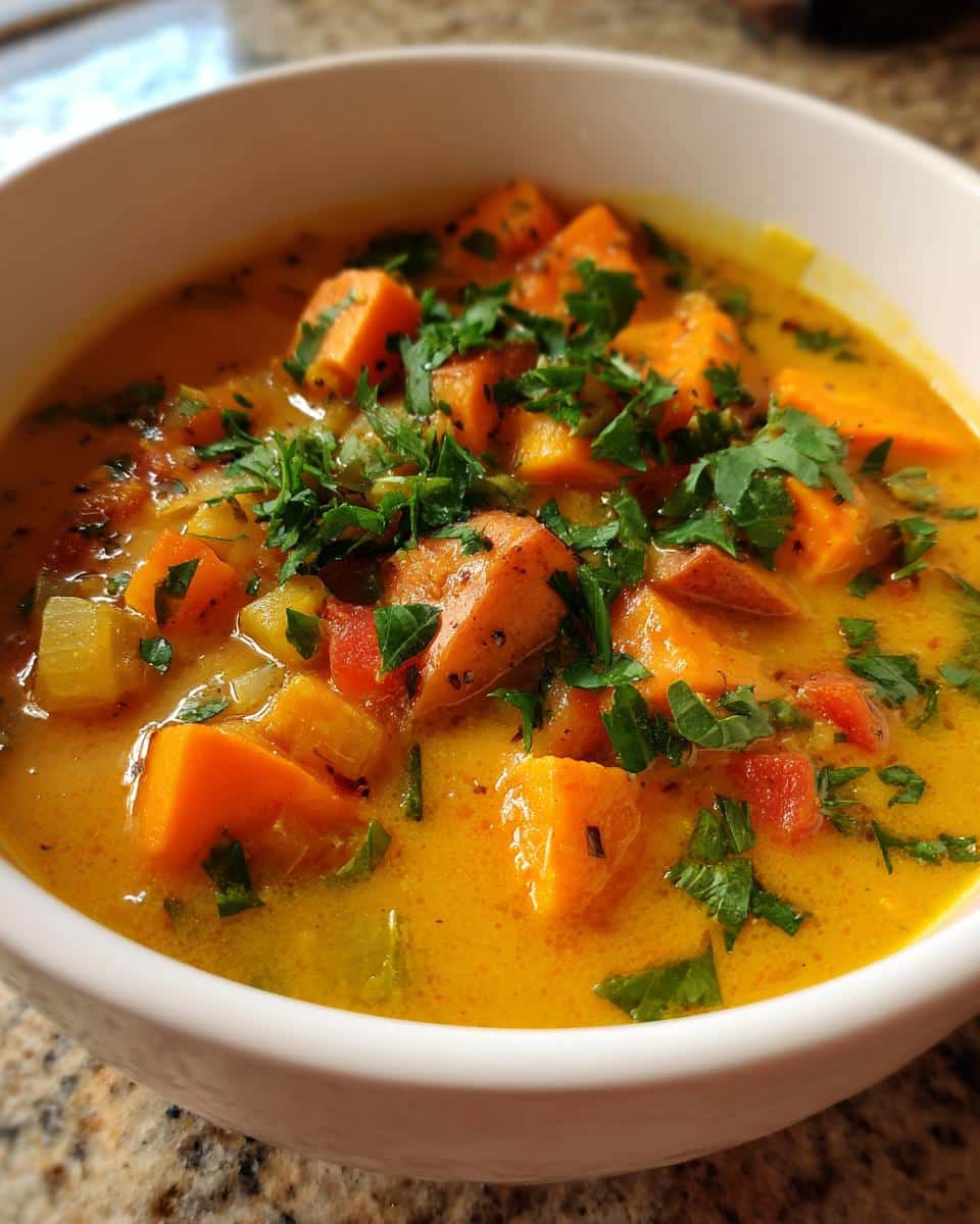 Best Sweet Potato Vegetable Soup - detail 1