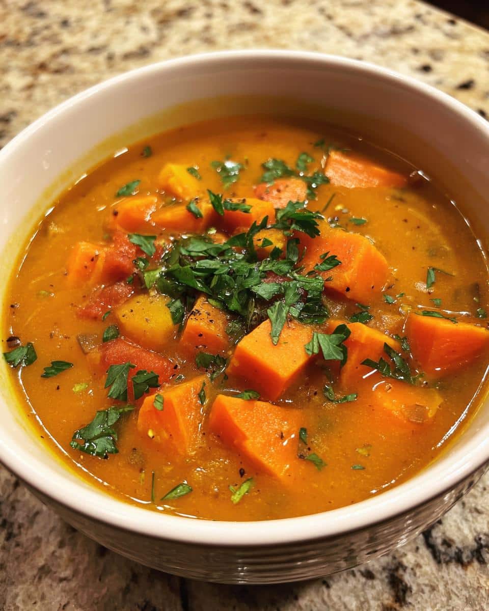 Best Sweet Potato Vegetable Soup - detail 3