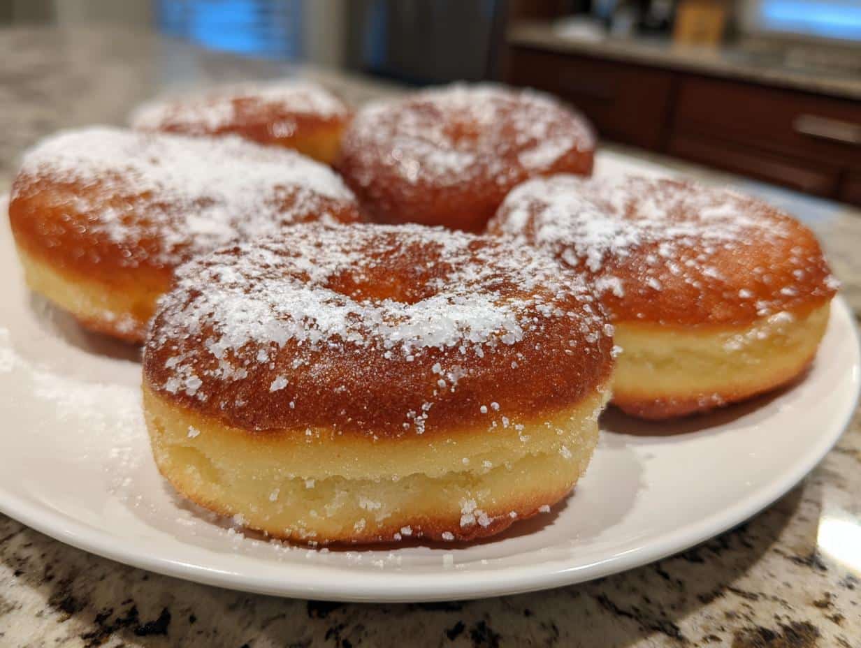 Fluffy 3-Ingredient Brioche Donuts Perfect for Thanksgiving Feasting
