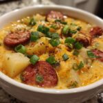 Cajun Potato Soup with Sausage