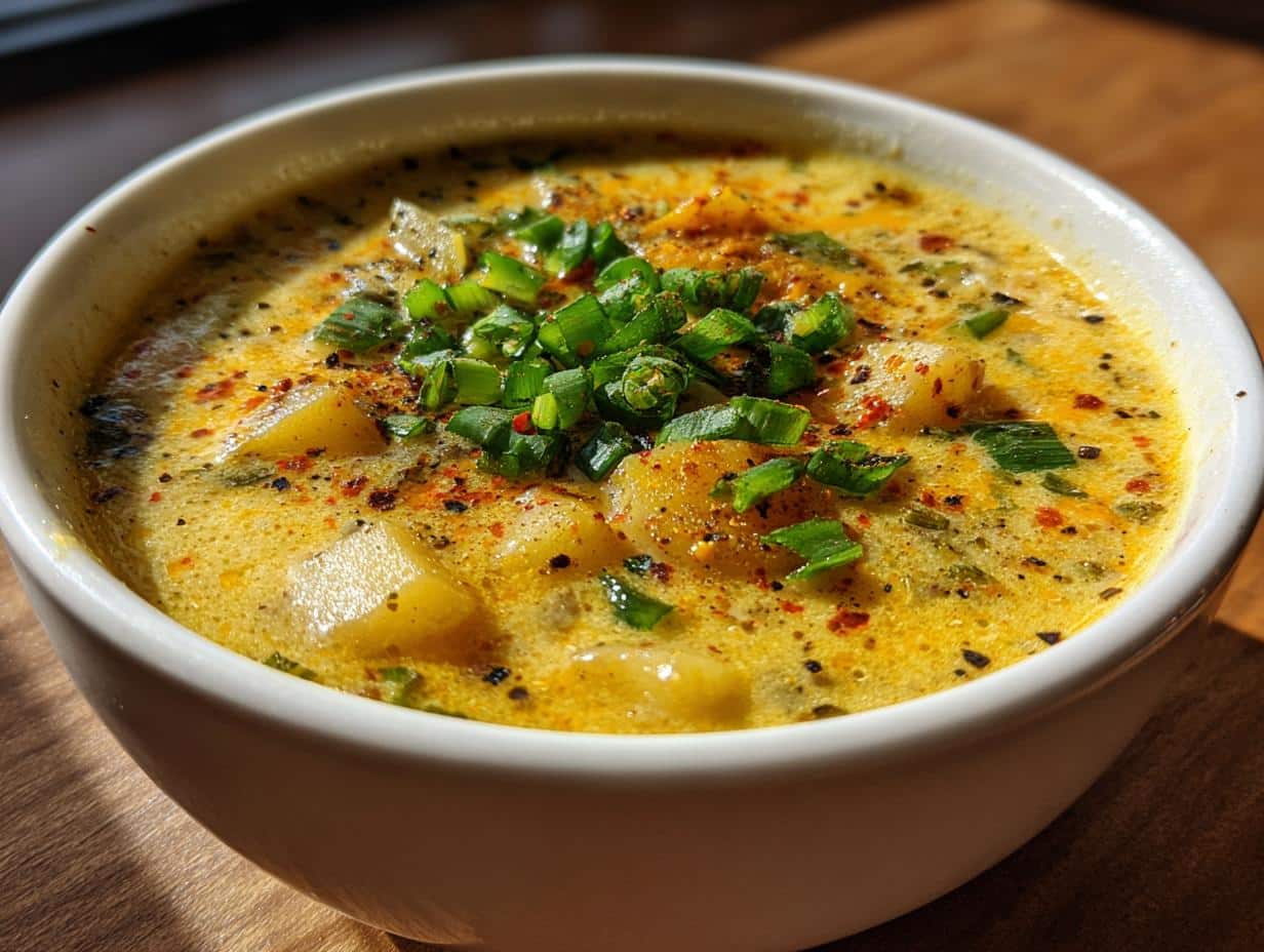 3-Ingredient Magic: Cajun Potato Soup That Warms the Soul