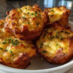 Cheesy Mashed Potato Puffs