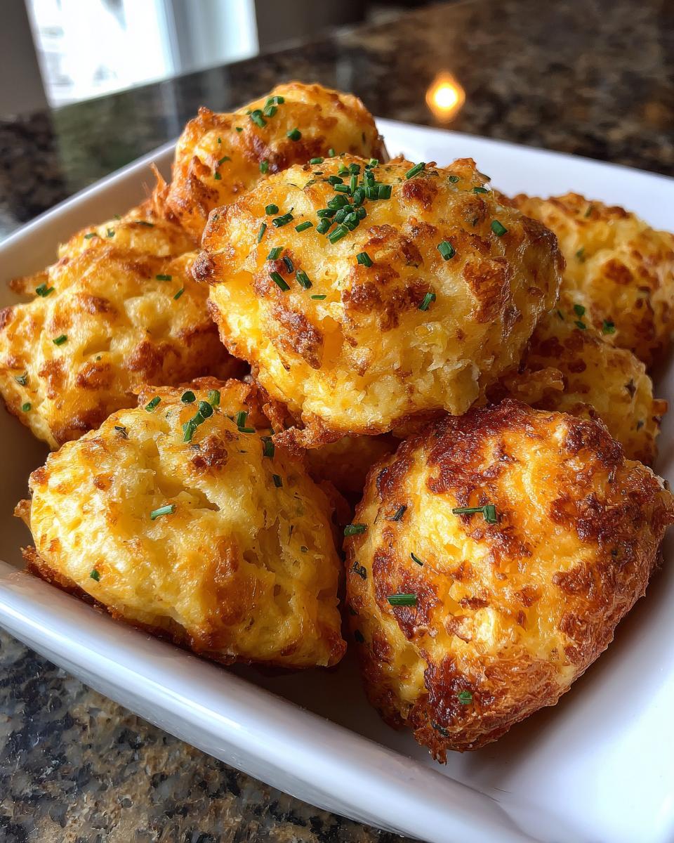 Cheesy Mashed Potato Puffs - detail 2