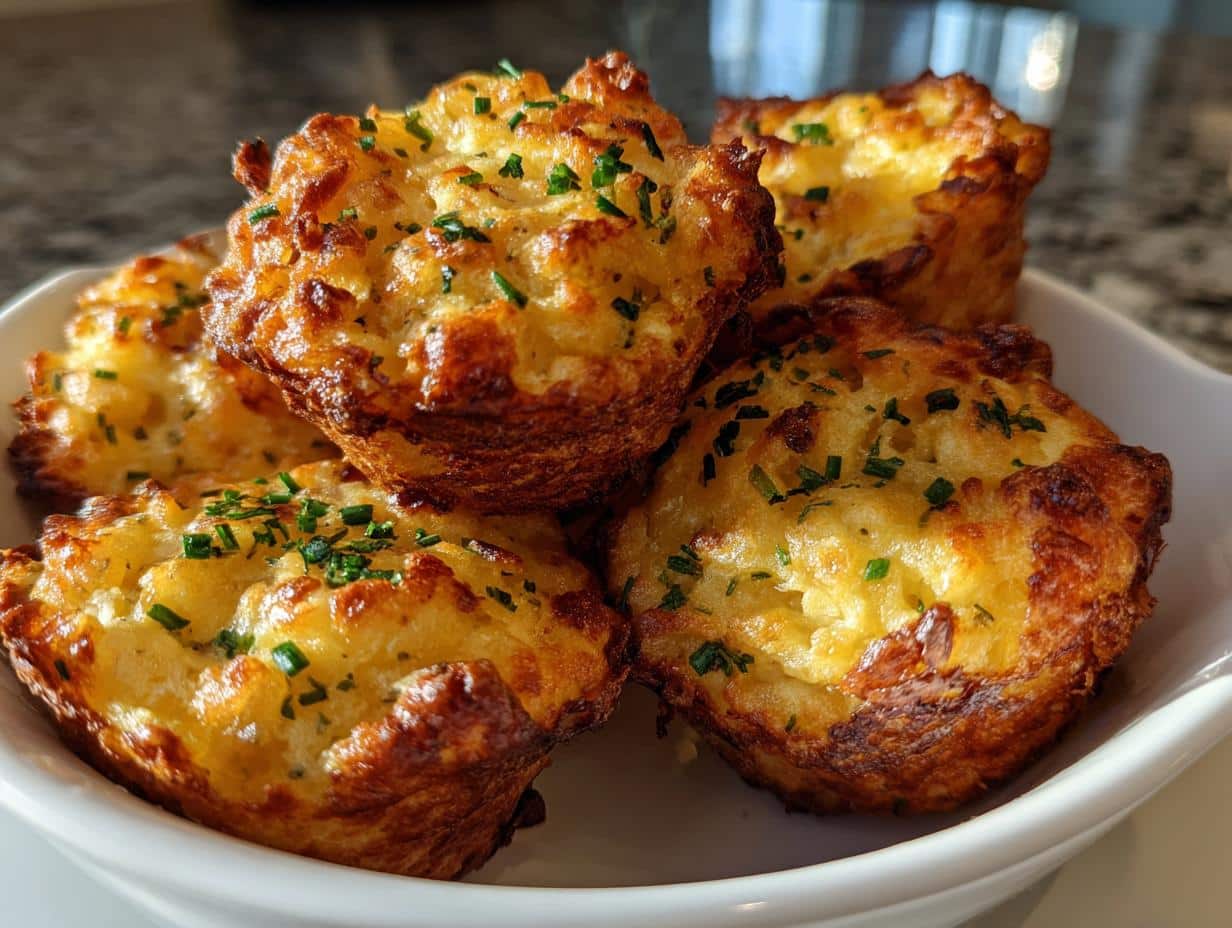 25-Minute Cheesy Mashed Potato Puffs – Crispy Comfort Delight