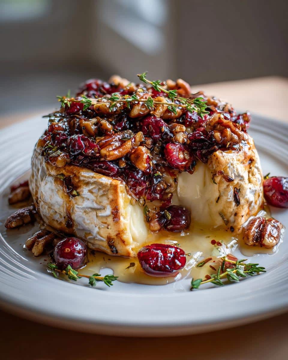 Cranberry Pecan Baked Brie – A Perfect Appetizer - detail 1
