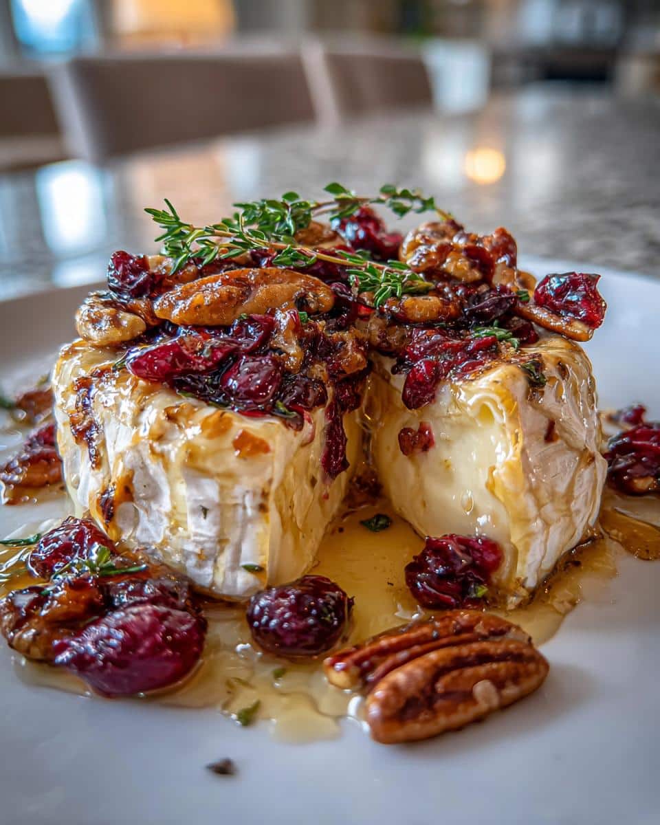Cranberry Pecan Baked Brie – A Perfect Appetizer - detail 2