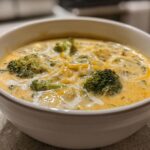 Creamy Broccoli and Cheddar Potato Soup Delight