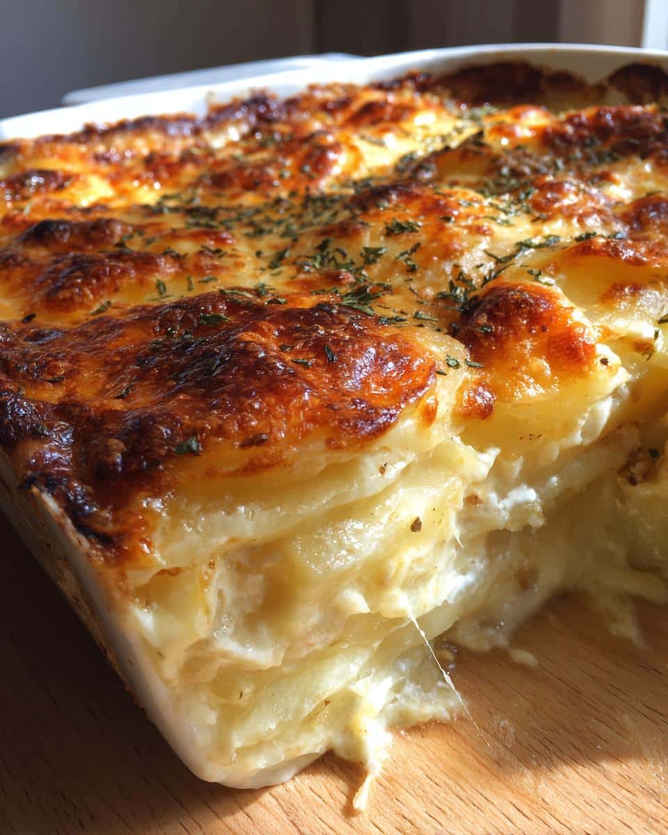 Creamy Scalloped Potatoes Recipe with Lactaid Milk - detail 1