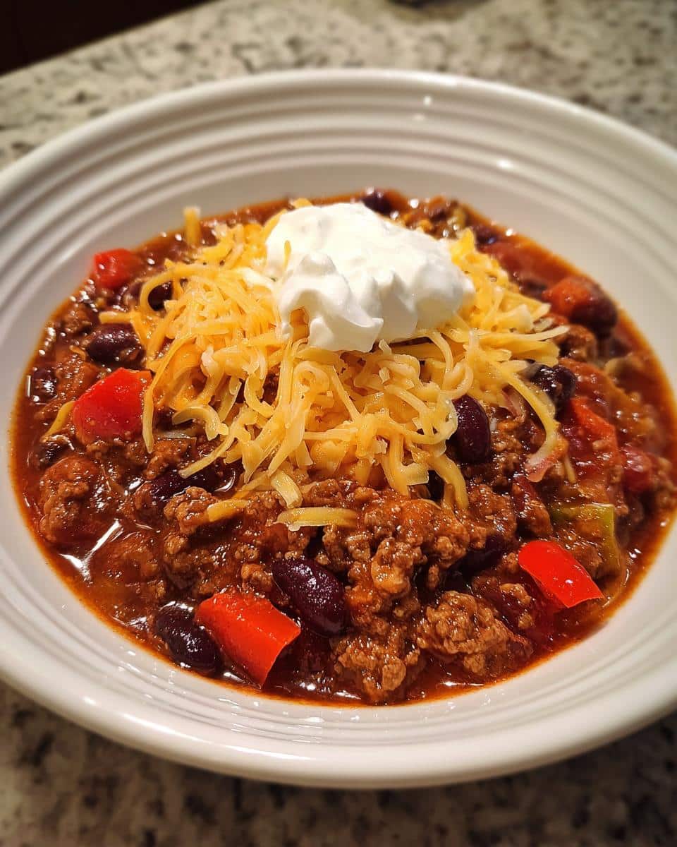 Crockpot Classic Chili - detail 1