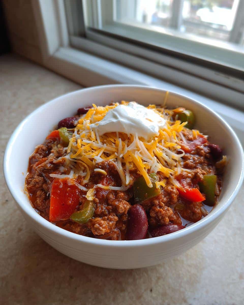 Crockpot Classic Chili - detail 2