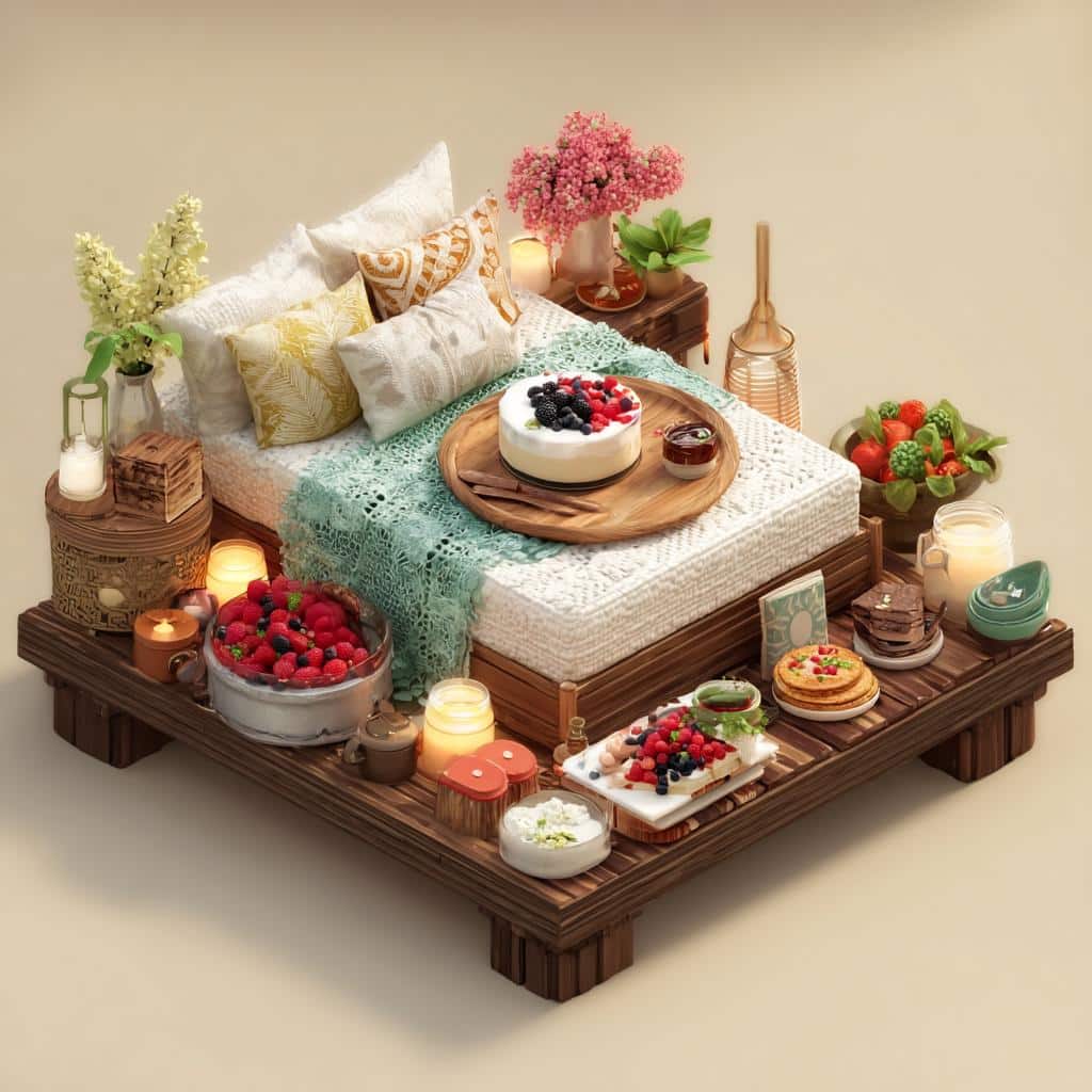 DIY How To Build A Floating Bed - detail 3