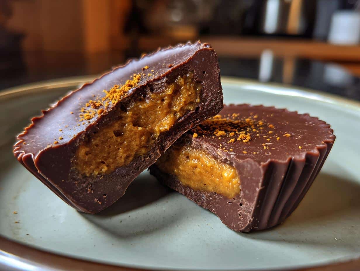 Dairy Free Chocolate Pumpkin Butter Cups in 5 Magical Steps