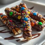 Decorated Pretzel Rods