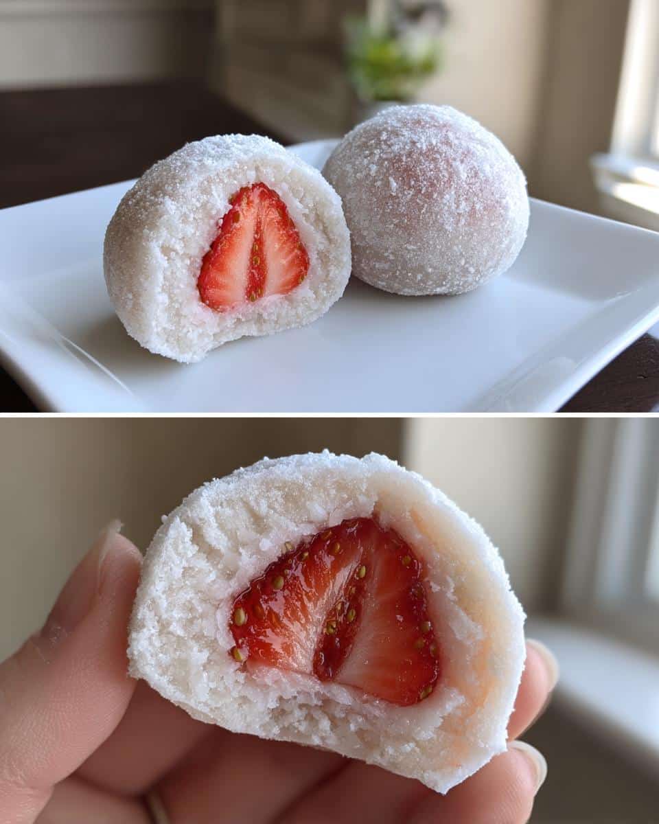 Delicious Strawberry Mochi Recipe: A Sweet Taste of Japan's Culinary Delight! - detail 3