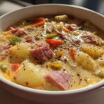 Easy One Pot Ham and Potato Soup