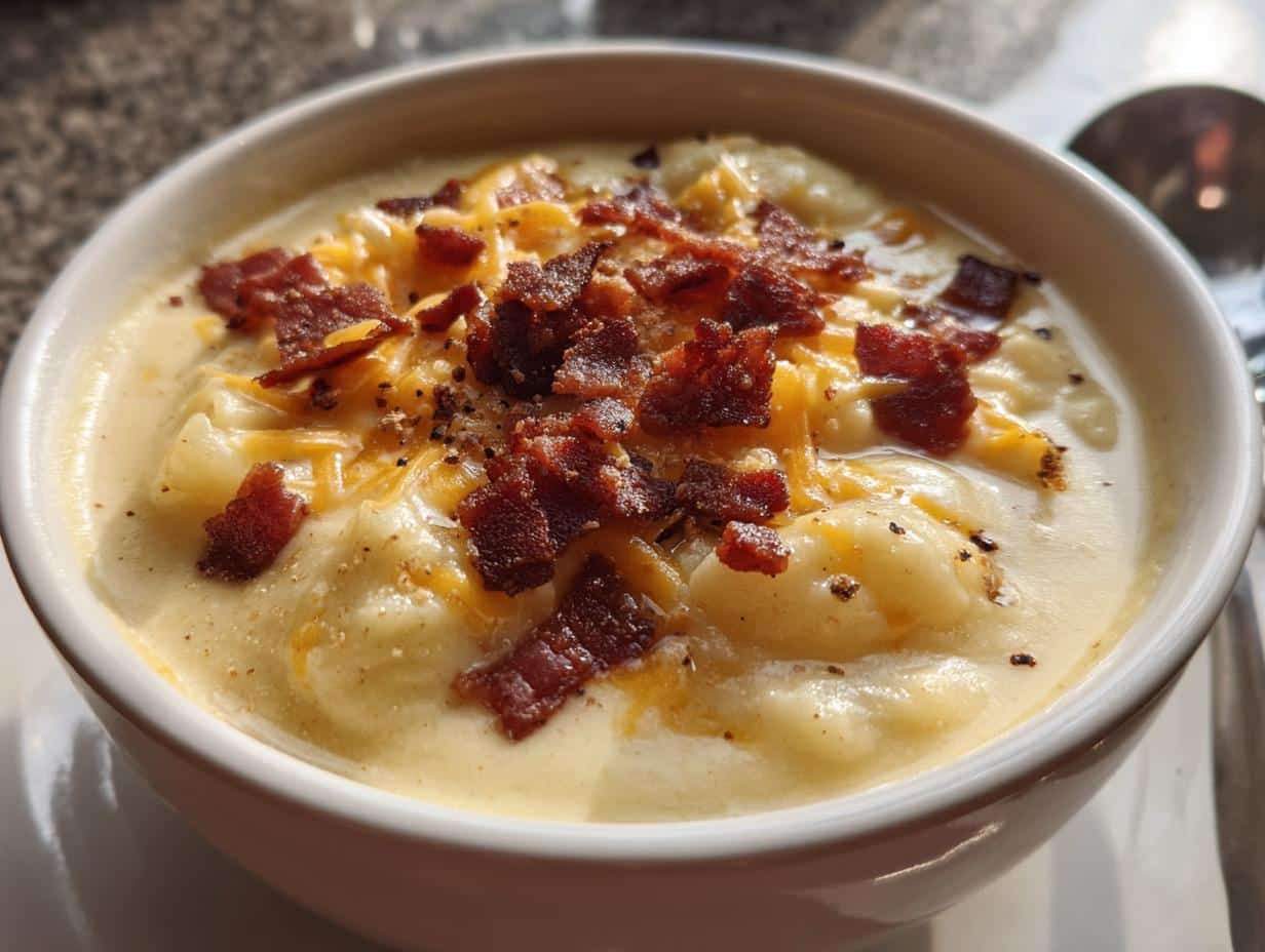 Creamy 5-Ingredient Slow Cooker Potato Soup That Melts Hearts