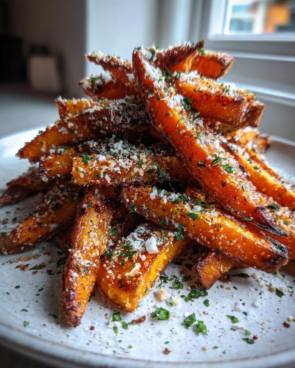Garlic Parmesan Sweet Potato Wedges You Need to Try! - detail 2