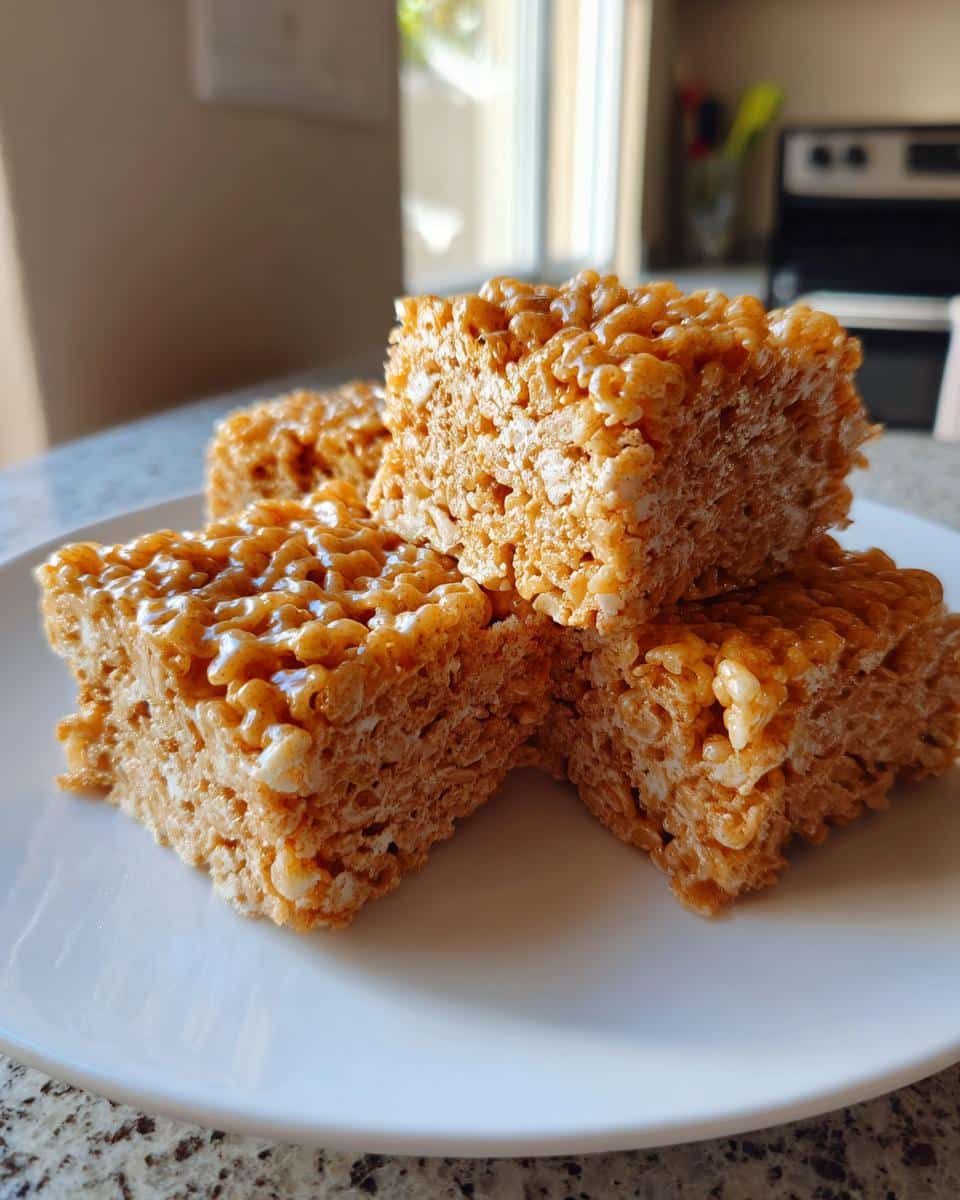 Gingerbread Rice Krispie Treats (20 minutes) - detail 1