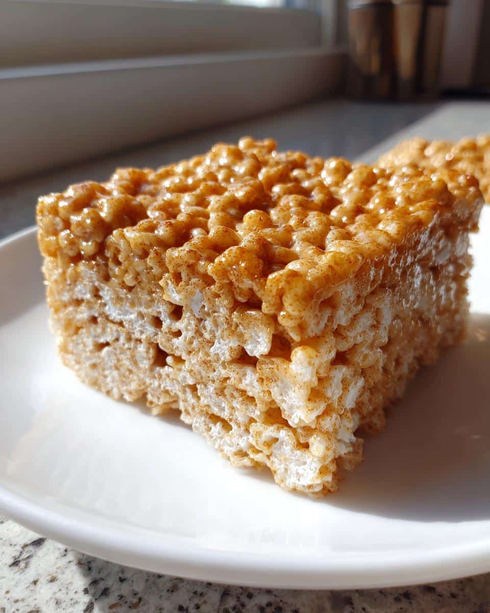Gingerbread Rice Krispie Treats (20 minutes) - detail 2