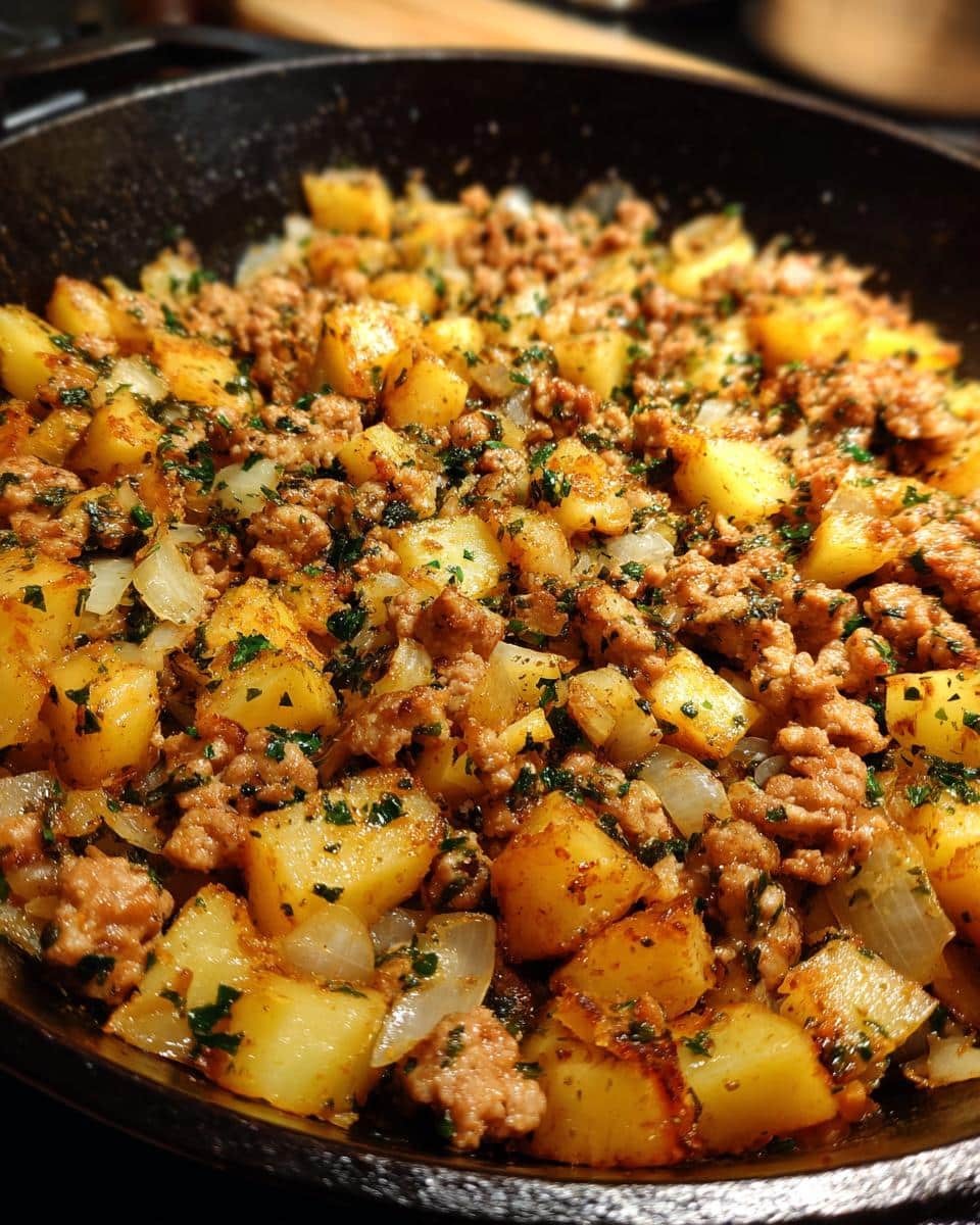 Ground Turkey with Potatoes - detail 1