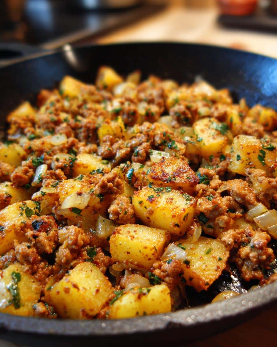 Ground Turkey with Potatoes - detail 2