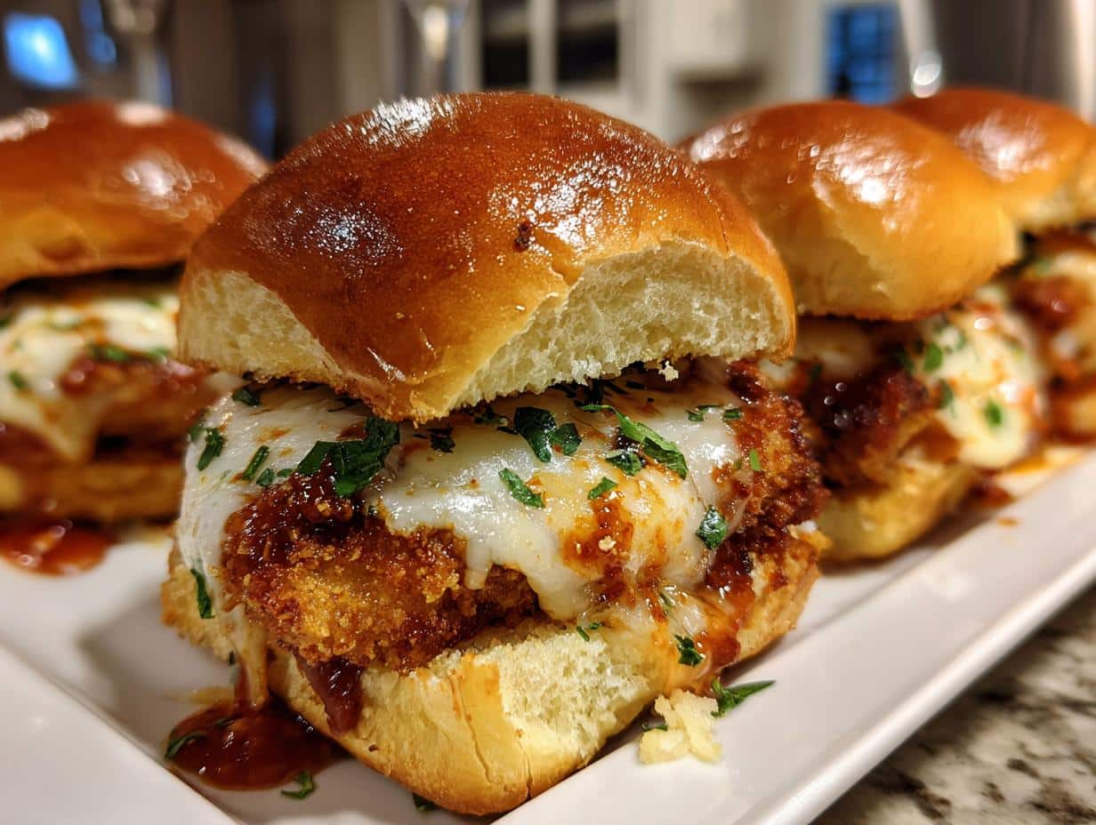 30-Minute Halloween Chicken Parm Sliders – Spooky & Scrumptious