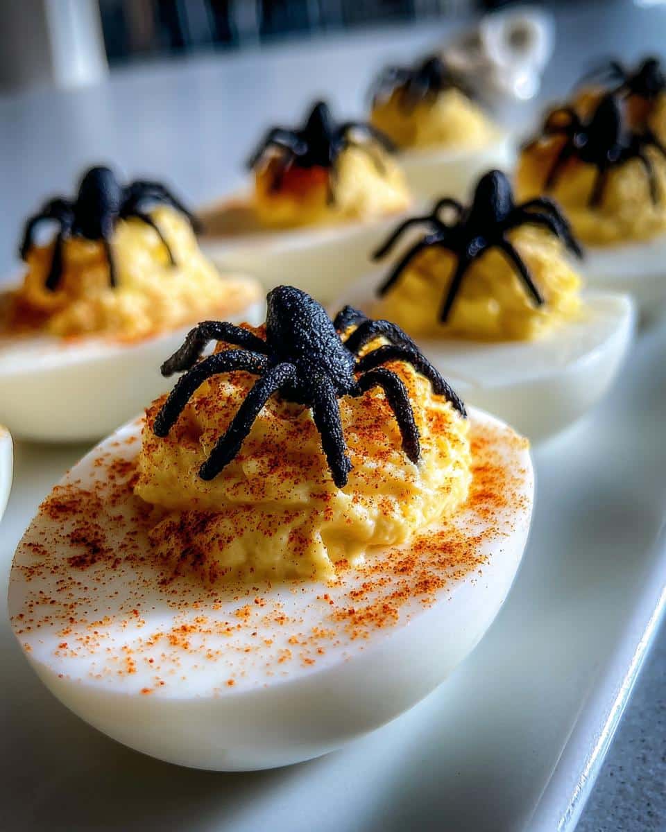 Halloween Deviled Eggs Recipe That's SUPER Spooky - detail 1