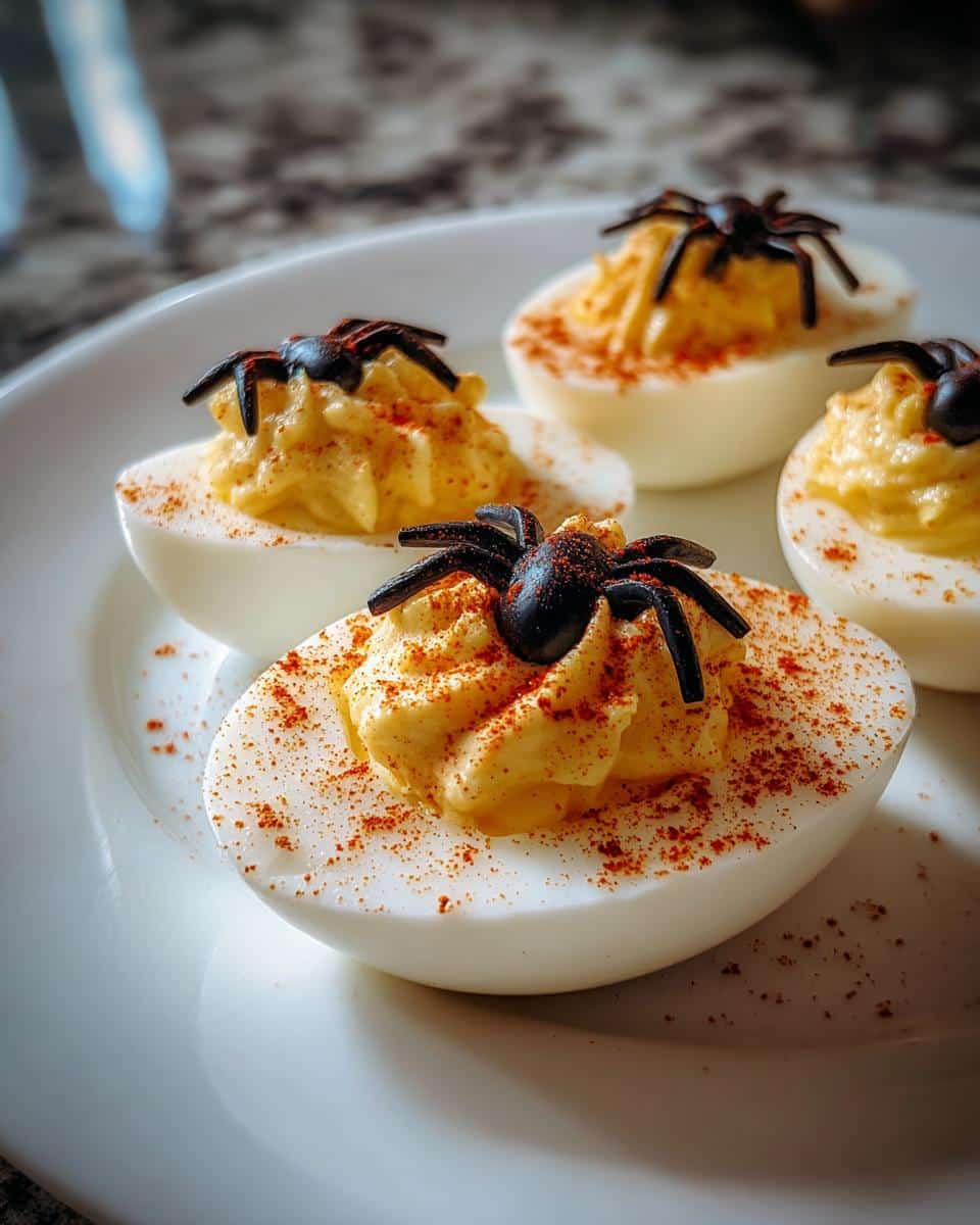 Halloween Deviled Eggs Recipe That's SUPER Spooky - detail 3
