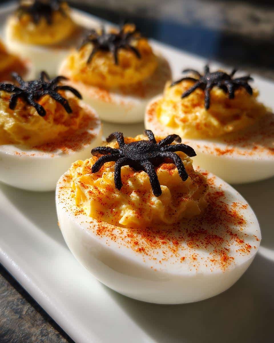 Halloween Deviled Eggs Recipe That's SUPER Spooky - detail 4