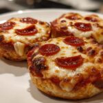 Halloween Mini Pizzas