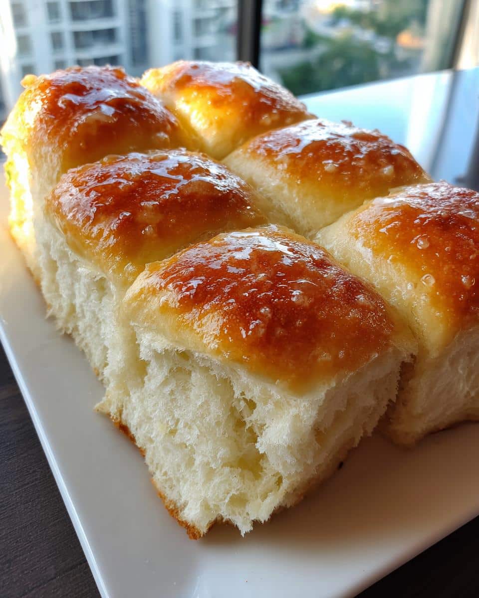 Homemade Fluffy Rolls Inspired by Texas Roadhouse - detail 2