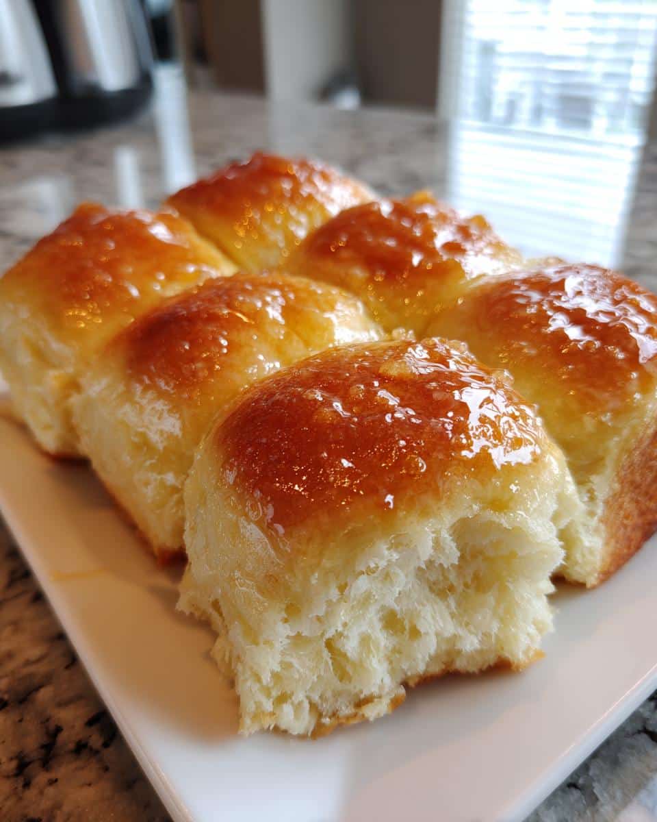 Homemade Fluffy Rolls Inspired by Texas Roadhouse - detail 3