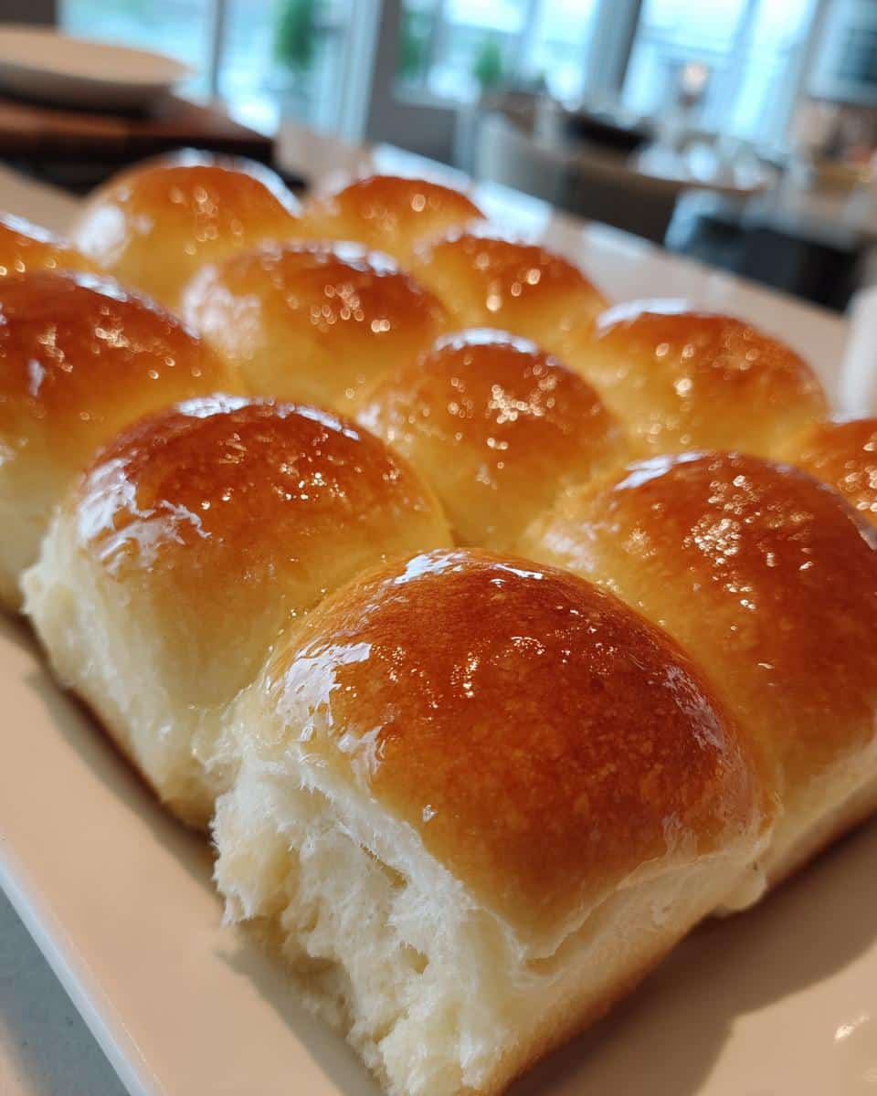 Homemade Fluffy Rolls Inspired by Texas Roadhouse - detail 4