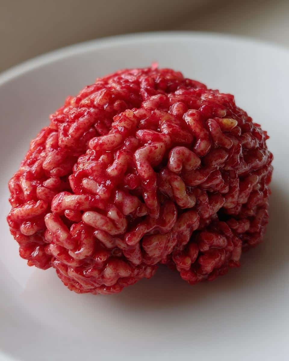 Marshmallow Rice Krispies (Bubbles) Halloween Brains - detail 3